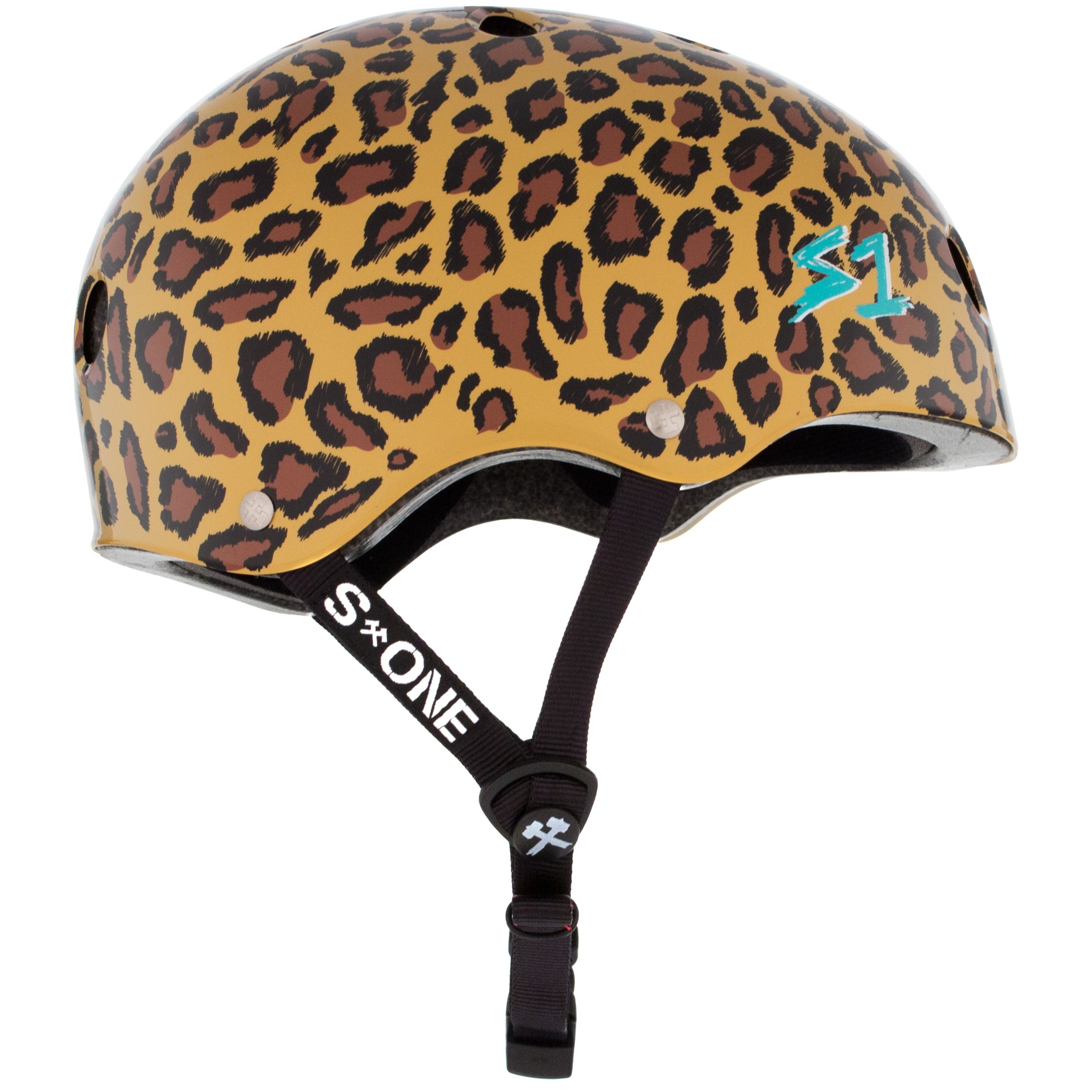 S1 Moxi Lifer Helmet Moxi Leopard Print 