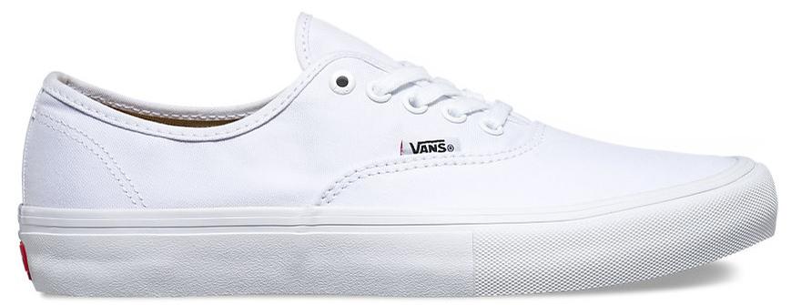 authentic vans all white