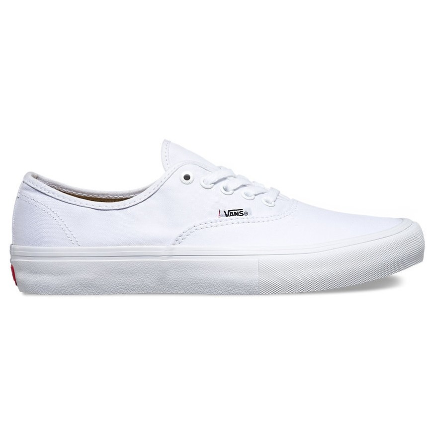 all white vans low